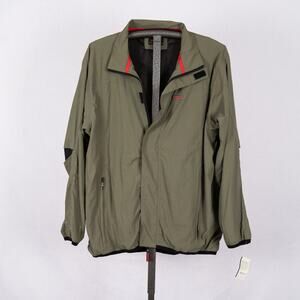 Wolverine Water Repellent Wind Resistant Shell Shock Work Jacket Mens Size LARGE